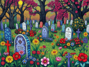 Friedhof Widding
